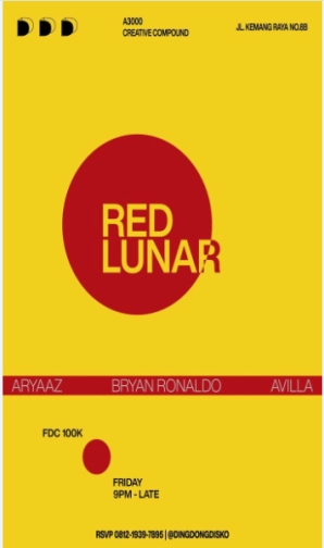 DING DONG DISCO JAKARTA - RED LUNAR