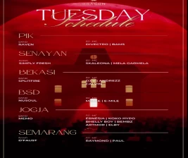 GOLD DRAGON SENAYAN  TUESDAY