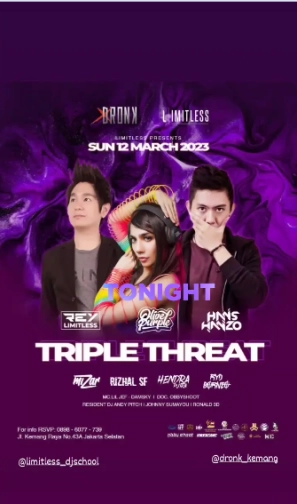 XDRONK JAKARTA - TRIPLE TREAT