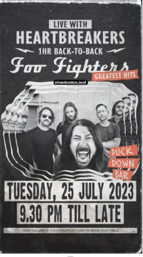 DUCK DOWN JAKARTA - FOO FIGHTERS