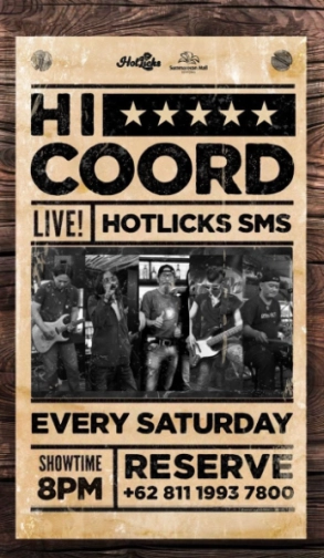 HOTLICKS GD SERPONG - SATURDAY