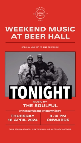 BEER HALL JAKARTA - THURSDAY