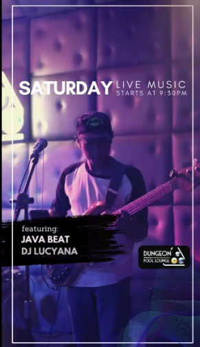 DUNGEON POOL LOUNGE JAKARTA - SATURDAY LIVE MUSIC