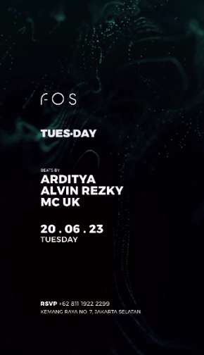 FOS JAKARTA - TUESDAY