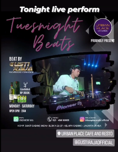 URBAN PLACE JAKARTA - TUESNIGHT BEATS