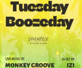 SHAMROCK JAKARTA  TUESDAY BOOZEDAY