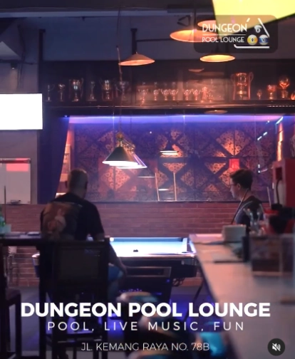 DUNGEON POOL LOUNGE JAKARTA - LIVE MUSIC