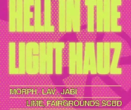 LIME LIGHTBAR SCBD  HELL IN THE LIGHT HAUZ