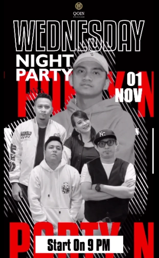 QOIN LOUNGE JAKARTA - WEDNESDAY NIGHT PARTY