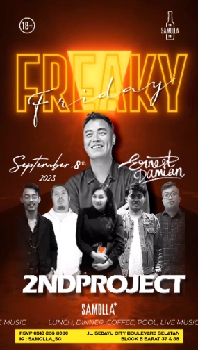 SAMOLLA CAFE & POOL JAKARTA - FREAKY FRIDAY