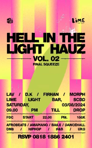 LIME LIGHTBAR SCBD - HELL IN THE LIGHT HAUZ VOL.2