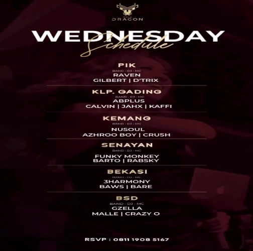 GOLD DRAGON KEMANG - WEDNESDAY