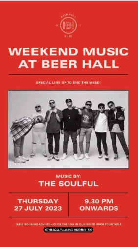 BEER HALL JAKARTA - THURSDAY