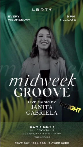 LBRTY JAKARTA - MIDWEEK GROOVE