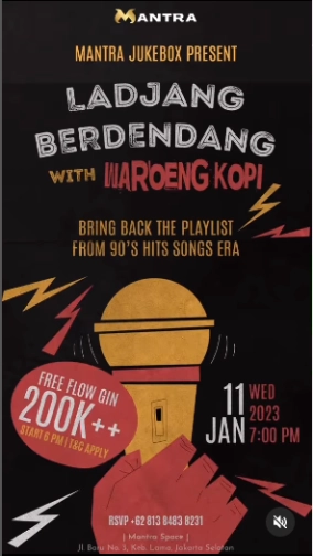 MANTRA LOUNGE JAKARTA - LADJANG BERDENDANG