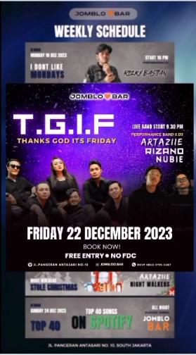 JOMBLOO BAR CILANDAK - TGIF