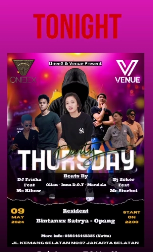 VENUE JAKARTA - THURSDAY PARTY