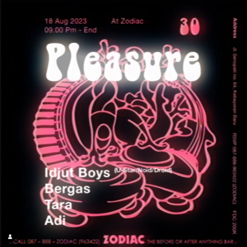 ZODIAC JAKATA - PLEASURE : IDJUT BOYS