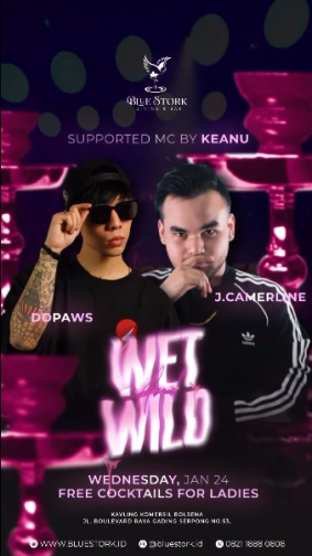 BLUE STORK JAKARTA - WET WILD