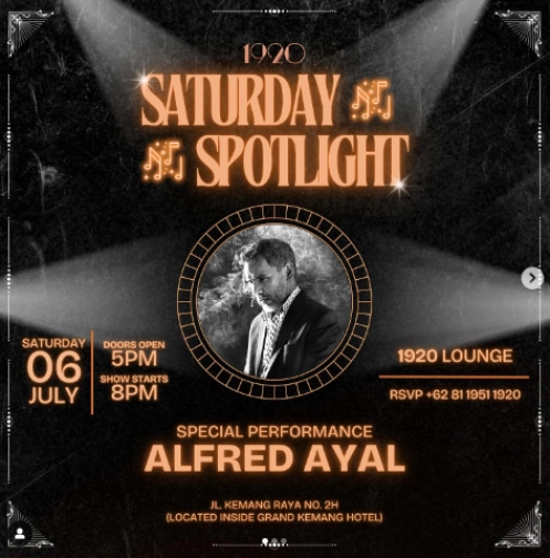 1920 LOUNGE JAKARTA - SATURDAY SPOTLIGHT