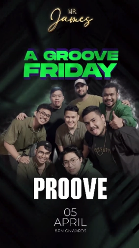 MR JAMES JAKARTA - A GROOVE FRIDAY