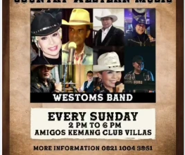 AMIGOS JAKARTA  Live Country Western Music