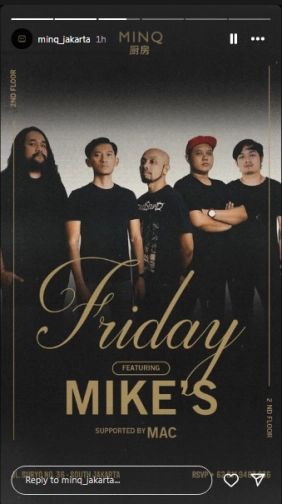 MINQ JAKARTA - FRIDAY