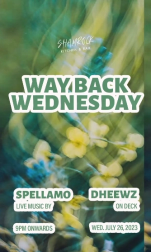 SHAMROCK JAKARTA - WAY BACK WEDNESDAY