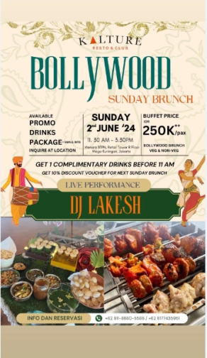 KALTURE BAR & RESTO JAKARTA - BOLLYWOOD