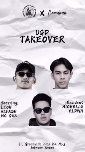 LLOUSIANA BAR JAKARTA - UGD TAKEOVER