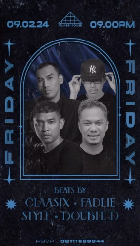 GLASS HOUSE JAKARTA - FRIDAY