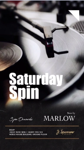 J.SPARROW JAKARTA - SATURDAY SPIN