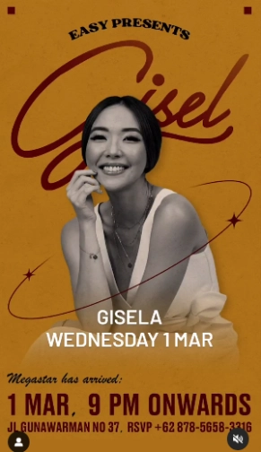 SPEAKEASY JAKARTA - GISEL