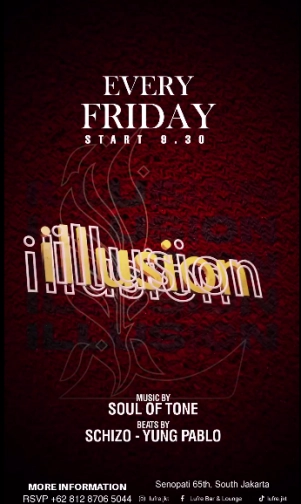 LUFRE BAR & LOUNGE SENOPATI - ILUSION