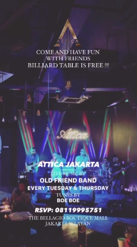 ATTICA JAKARTA - TUESDAY