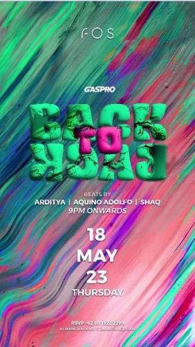 FOS JAKARTA - BACK TO BACK