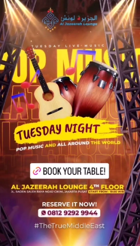 AL JAZEERAH LOUNGE JAKARTA - POP MUSIC