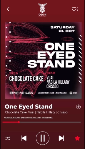 ODIN JAKARTA - ONE EYED STAND