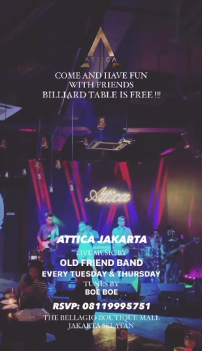 ATTICA JAKARTA - THURSDAY