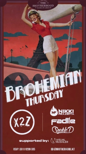 THE BROTHERHOOD JAKARTA - BROHEMIAN THURSDAY