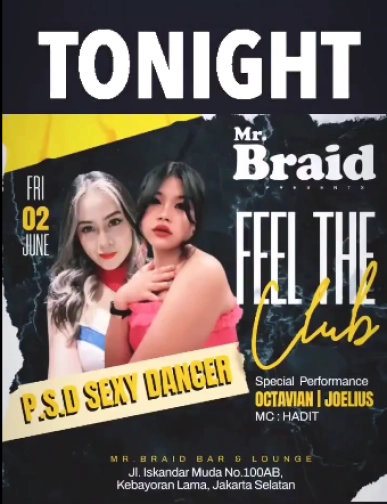 MR BRAID JAKARTA - FEEL THE CLUB