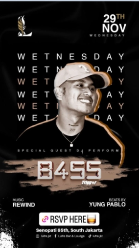 LUFRE BAR & LOUNGE SENOPATI - WETNESDAY