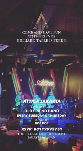 ATTICA JAKARTA - TUESDAY