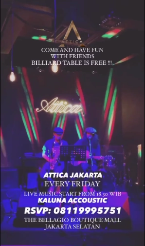 ATTICA JAKARTA - FRIDAY