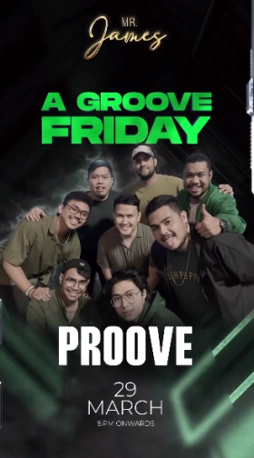 MR JAMES JAKARTA - A GROOVE FRIDAY