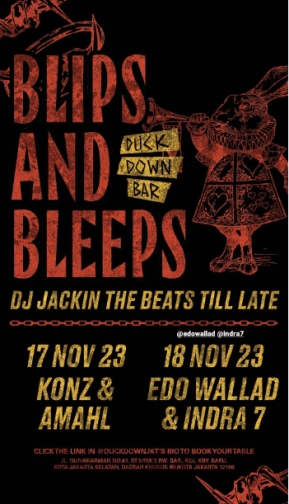 DUCK DOWN JAKARTA - BLIPS & BLEEPS