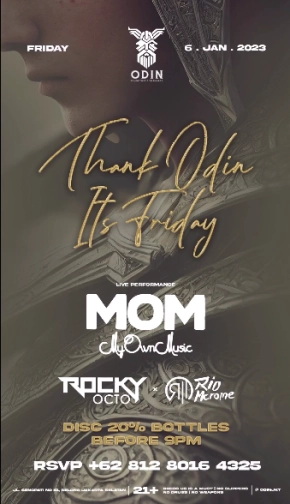 ODIN JAKARTA - THANK ODIN ITS FRIDAY