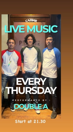 CAZBAR JAKARTA - LIVE MUSIC