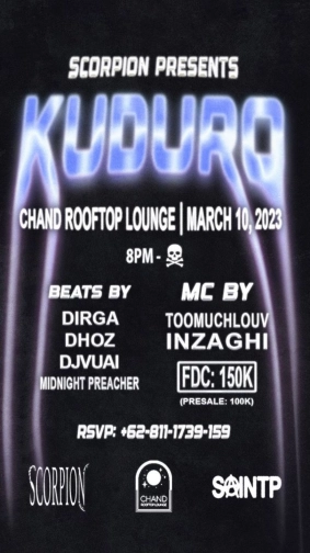 CHAND ROOFTOP LOUNGE JAKARTA - KUDURO