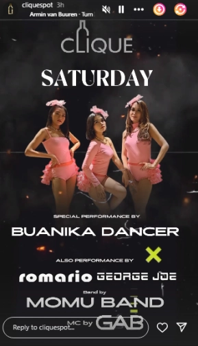 CLIQUE SPOT JAKARTA - BUNNY BABE